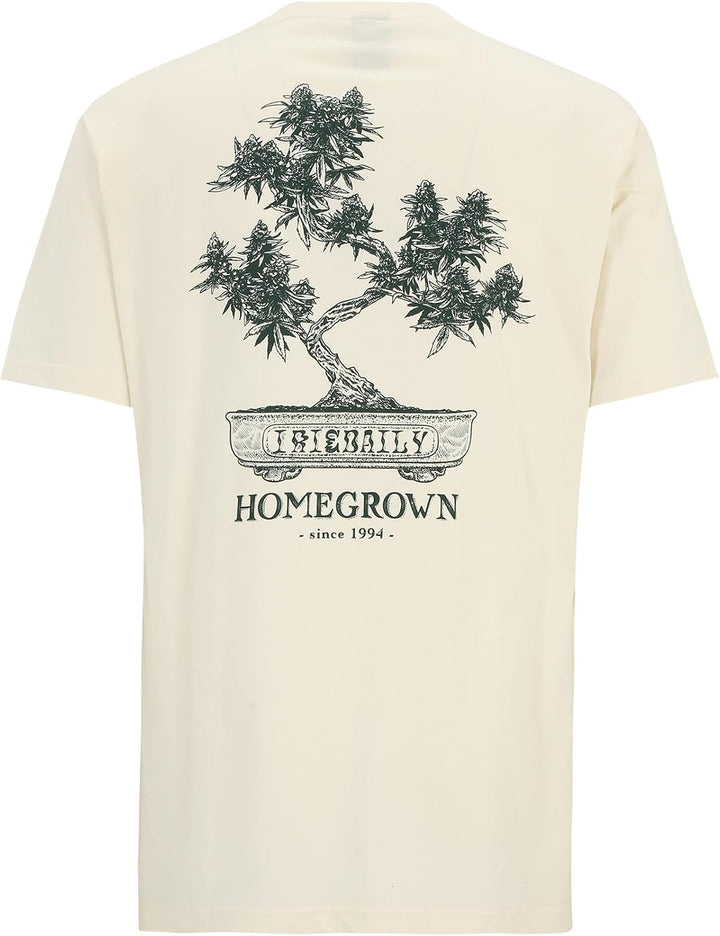 IRIEDAILY Herren T-Shirt Bonsigh S Undyed, S Undyed