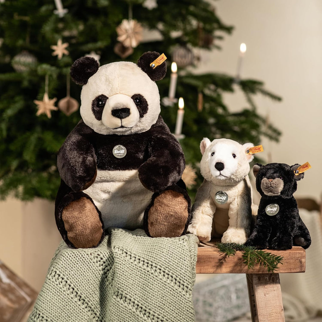 Steiff 062575 Teddies for Tomorrow Siro Eisbär 30cm, Creme sitzend
