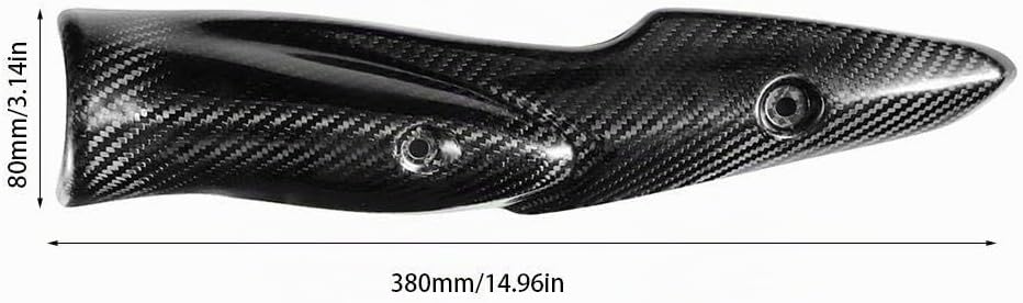 z900 Carbon Auspuffblende Motorrad,z900 hitzeschild,Motorrad Auspuffanlage Kohlefaser Hitzeschild Sc