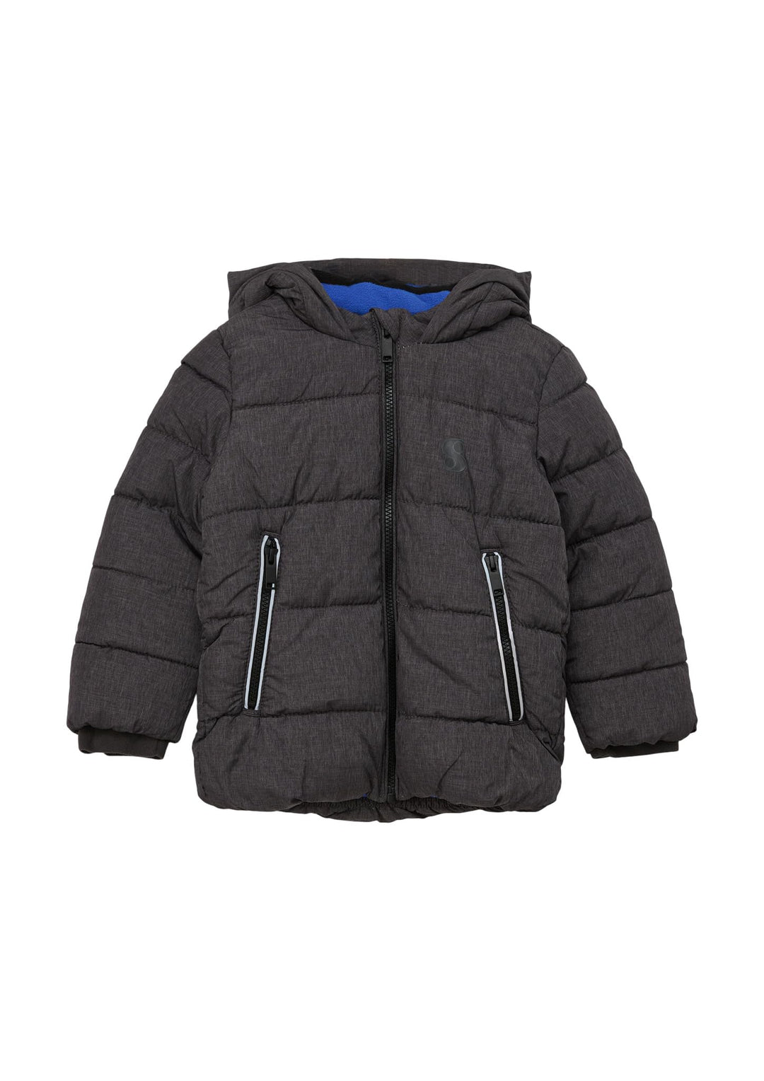 s.Oliver Jungen Outdoor Jacke 104 Grau, 104 Grau