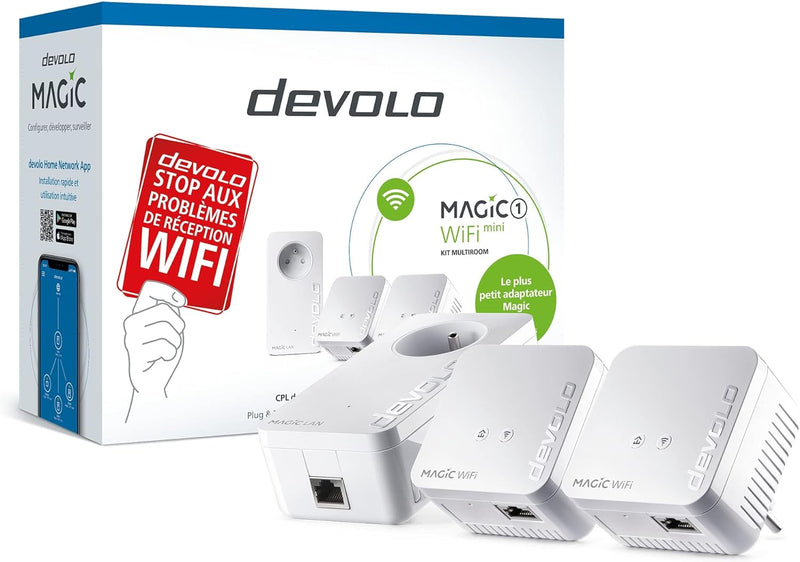 Devolo Magic 1 WiFi Mini weiss 1200 Mbps MAGIC 1 mini (geeignet für Frankreich)