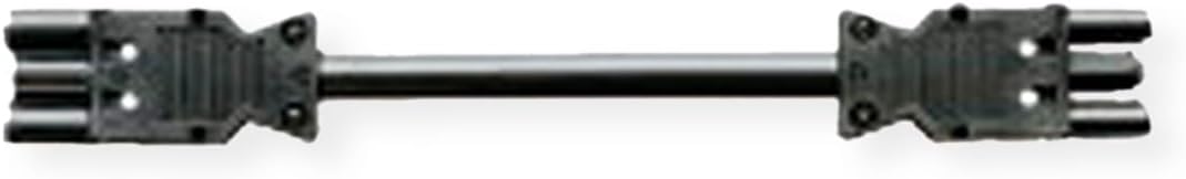 BACHMANN Geräteverlängerung GST18-3 Stecker/Kupplung, schwarz, 4 m
