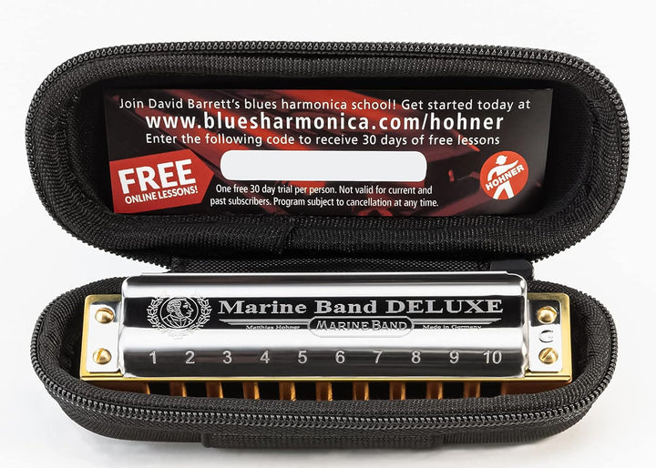 HOHNER Mundharmonika, Marine Band - Deluxe, E, E