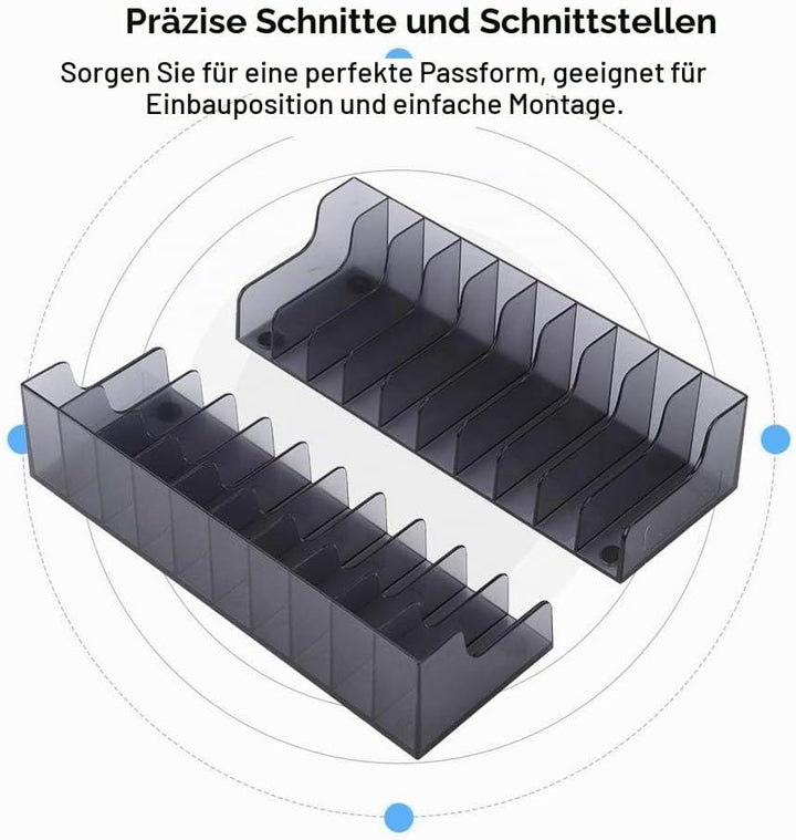 Lazmin 2 PCS Game Card Speicher Ständer, CD DVD Speicher Rack Halter Mount Disk Ständer Halter PS4 /