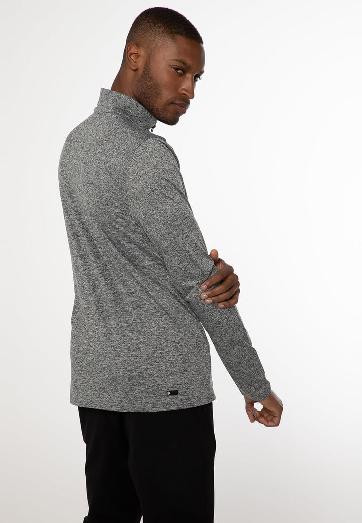 Protest Men Cycling Jersey PRTHINDES M Dark Grey Melee, M Dark Grey Melee