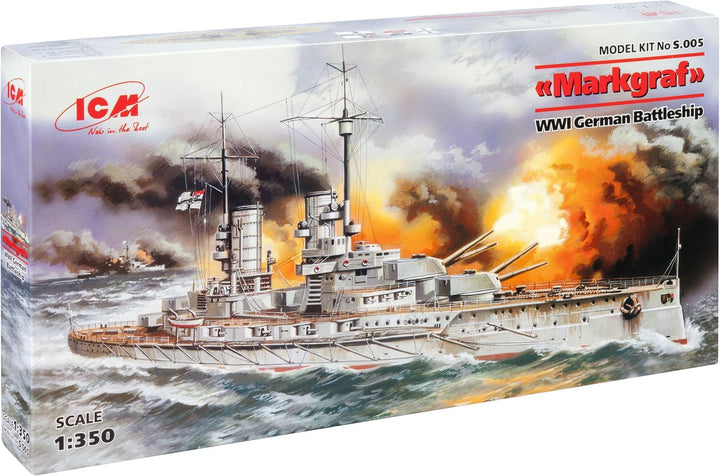 ICM S.005 - WWI German Battleship Markgraf