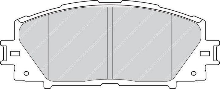 Ferodo FDB4310 PREMIER Bremsbelagsatz, Scheibenbremse - (4-teilig) - (4 Stück)