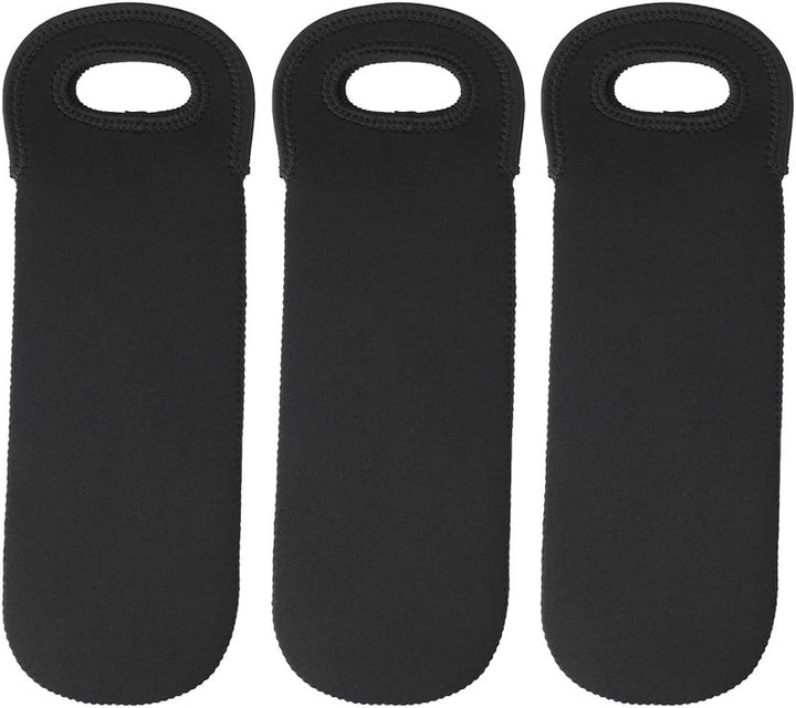 3 Stück Neopren Schutzhülle Isolierte Hüllen Reisetaschen für Wein Bierflaschen Getränke Sport Trink