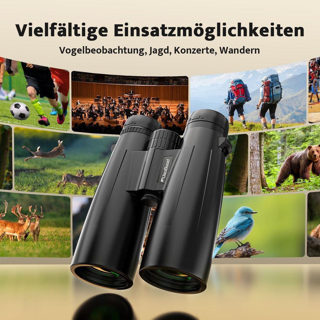 Usogood Professionelles Fernglas mit langer Reichweite, 15 x 56 cm, für Erwachsene