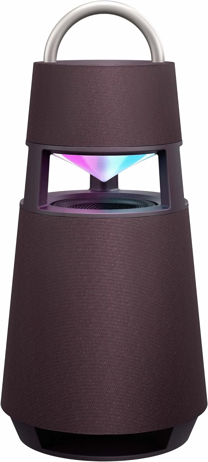 LG Electronics XBOOM 360 DRP4, tragbarer Bluetooth-Lautsprecher (120 Watt, 360 Grad Sound, Beleuchtu