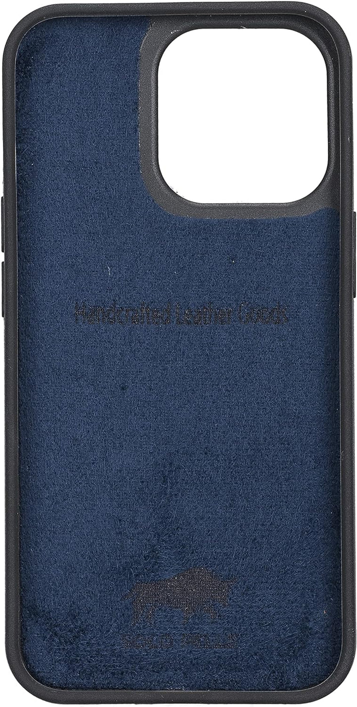 Solo Pelle Lederhülle für das iPhone 13 Pro Max in 6.7 Zoll Stanford Case Leder Hülle Ledertasche Ba