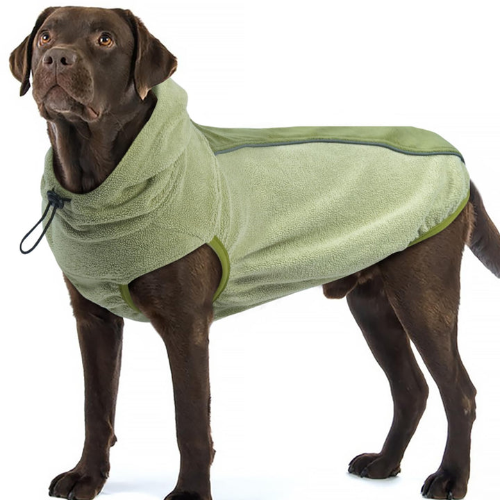 Hunde Mantel Winter - Dehnbar Winter Hundemantel mit Reflektorstreifen | Leichter Winterjacke Hund m