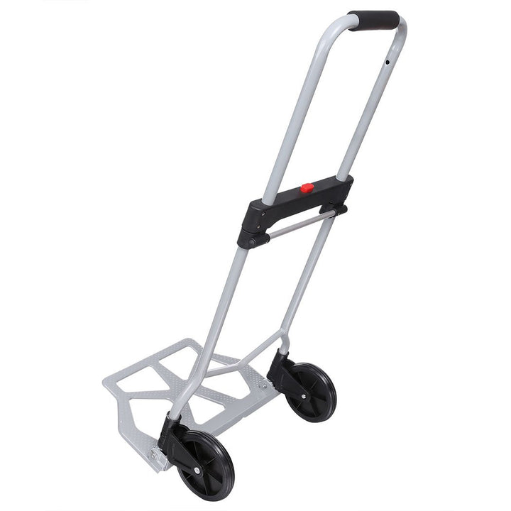 Sackkarre Alu Klappbar Handkarren Transportkarre 100 kg Belastbarkeit für Einkaufen, Reisen, Umzug 1