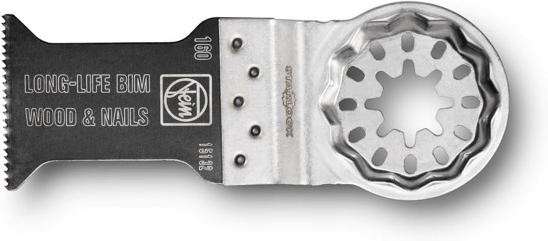 FEIN E-Cut Long-Life-Sägeblatt, Ve. 3 St., Breite 35 mm, Länge 50 mm, Aufnahme Starlock, Bi-Metall m