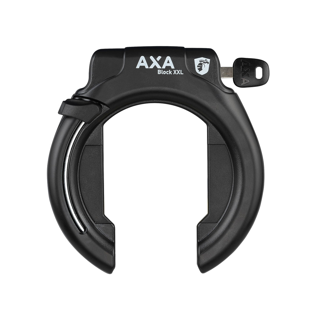 AXA Block XXL Retractable - Fahrradschloss - Rahmenschloss - Sicherheitsstufe 12 - Kombinierbar mit