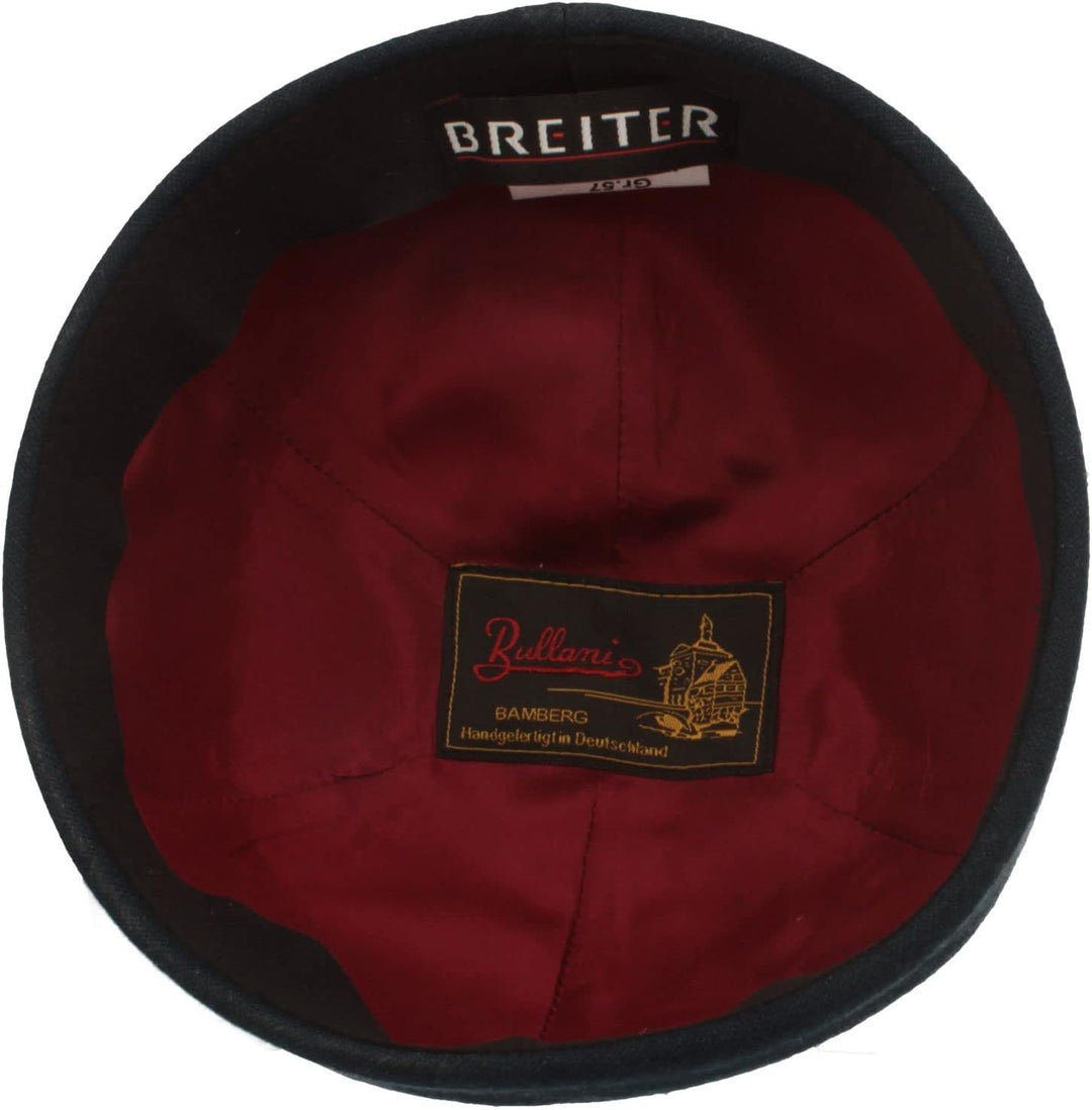 Bullani Docker-Cap Dockermütze Seemannsmütze aus 100% Leder – Made IN Germany – Bequem & Hautverträg