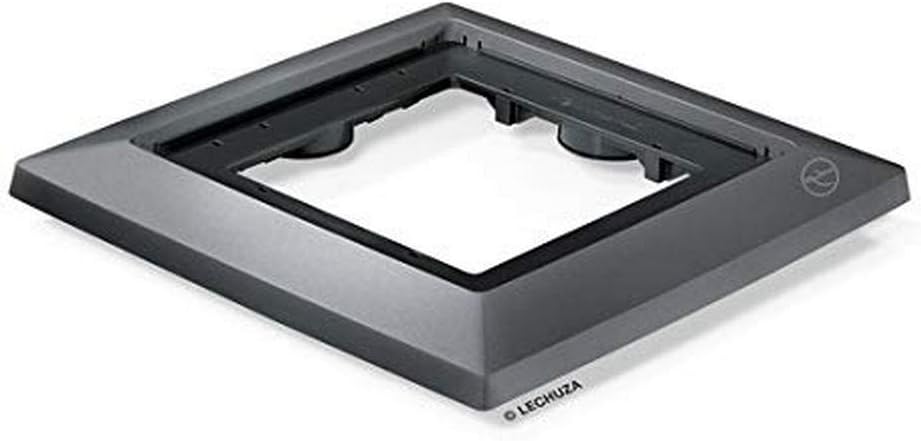 LECHUZA Rolluntersatz CUBICO 40 anthrazit metallic 13417 Anthrazit Metallic 41 x 41 x 4.5 cm Zubehör