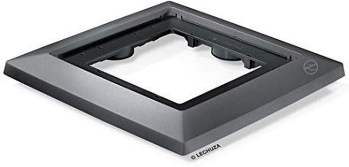 LECHUZA Rolluntersatz CUBICO 40 anthrazit metallic 13417 Anthrazit Metallic 41 x 41 x 4.5 cm Zubehör