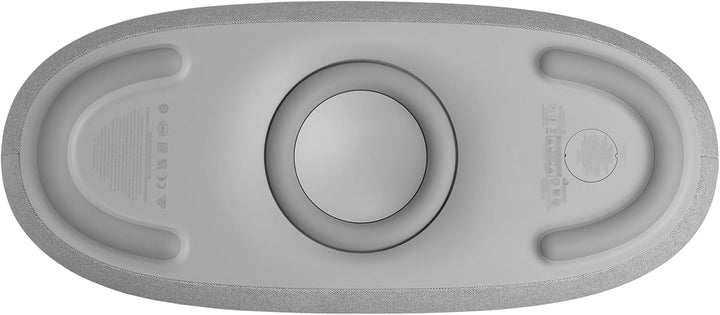 Harman Kardon Go + Play 3 Bluetooth Box in Grau – Tragbarer Lautsprecher mit 8-Stunden-Akku und kräf