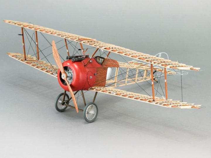 Artesanía Latina - Flugzeugmodell aus Holz und Metall Britische Sopwith Camel - Modell 20351, Massst