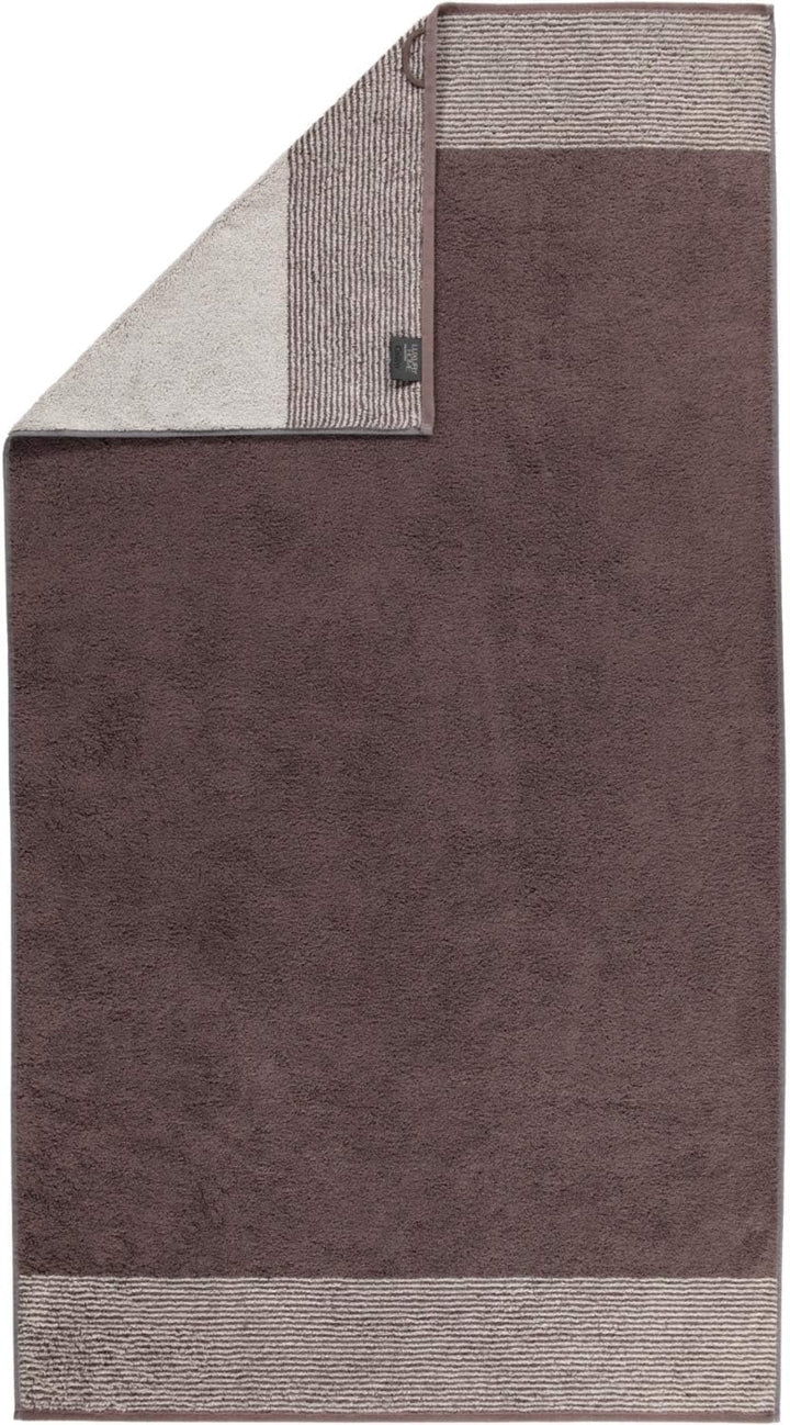 CAWÖ Home Handtücher Luxury Home Two-Tone 590 Pepper - 37 Duschtuch 80x150 cm, Duschtuch 80x150 cm