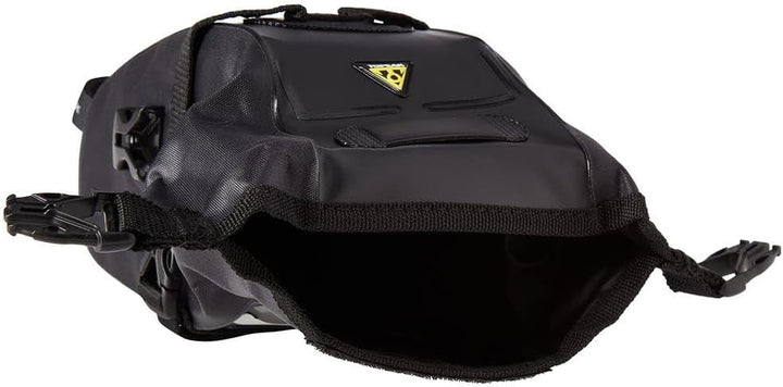 Topeak DynaWedge Strap Mount Satteltasche, Schwarz, Small S Schwarz, S Schwarz