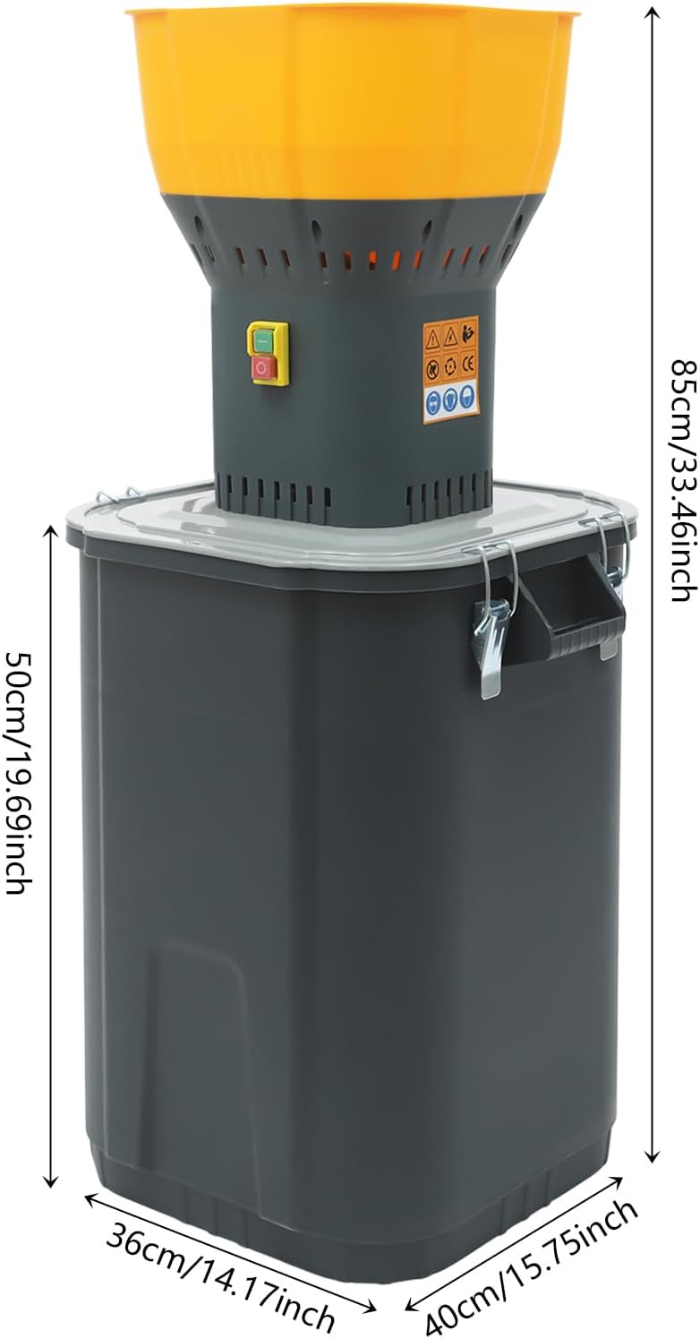 Elektrische Getreidemühle, 1300 W, Getreidemühle mit 5 Sieben, Maismühle, Weizen, Reis, Soja, Trageg