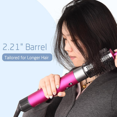 MOPEI Grosse Runde Volumenbürste Haartrockneraufsatz Kompatibel mit Dyson Airwrap Multi-Haarstyler,