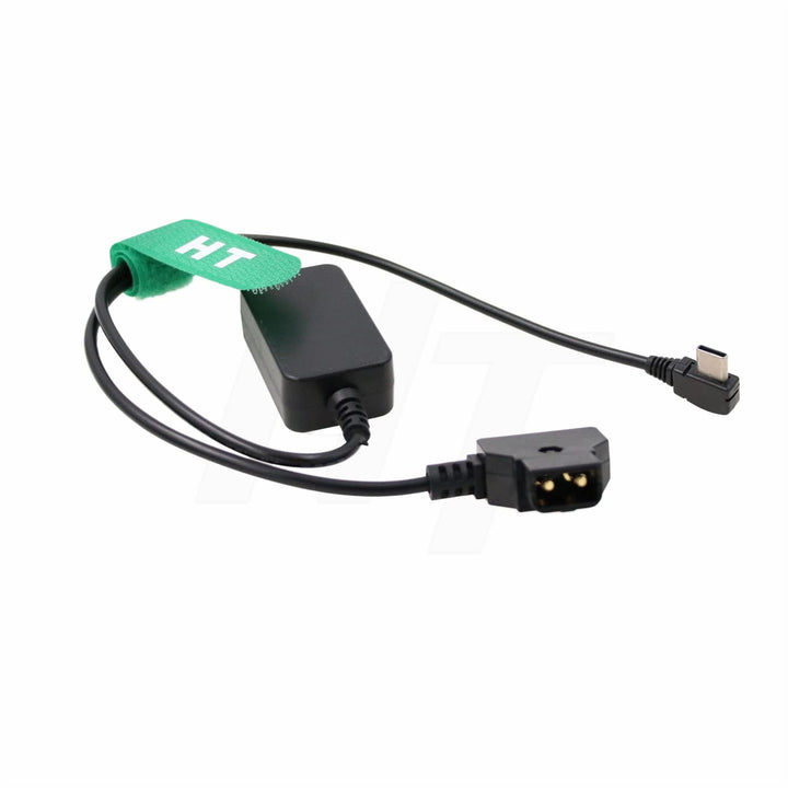 HangTon Stromkabel P-TAP D-Tap auf USB Typ C, 5 V, 3 A, geregelt, 61 cm (24 Zoll) für Tablet-Telefon