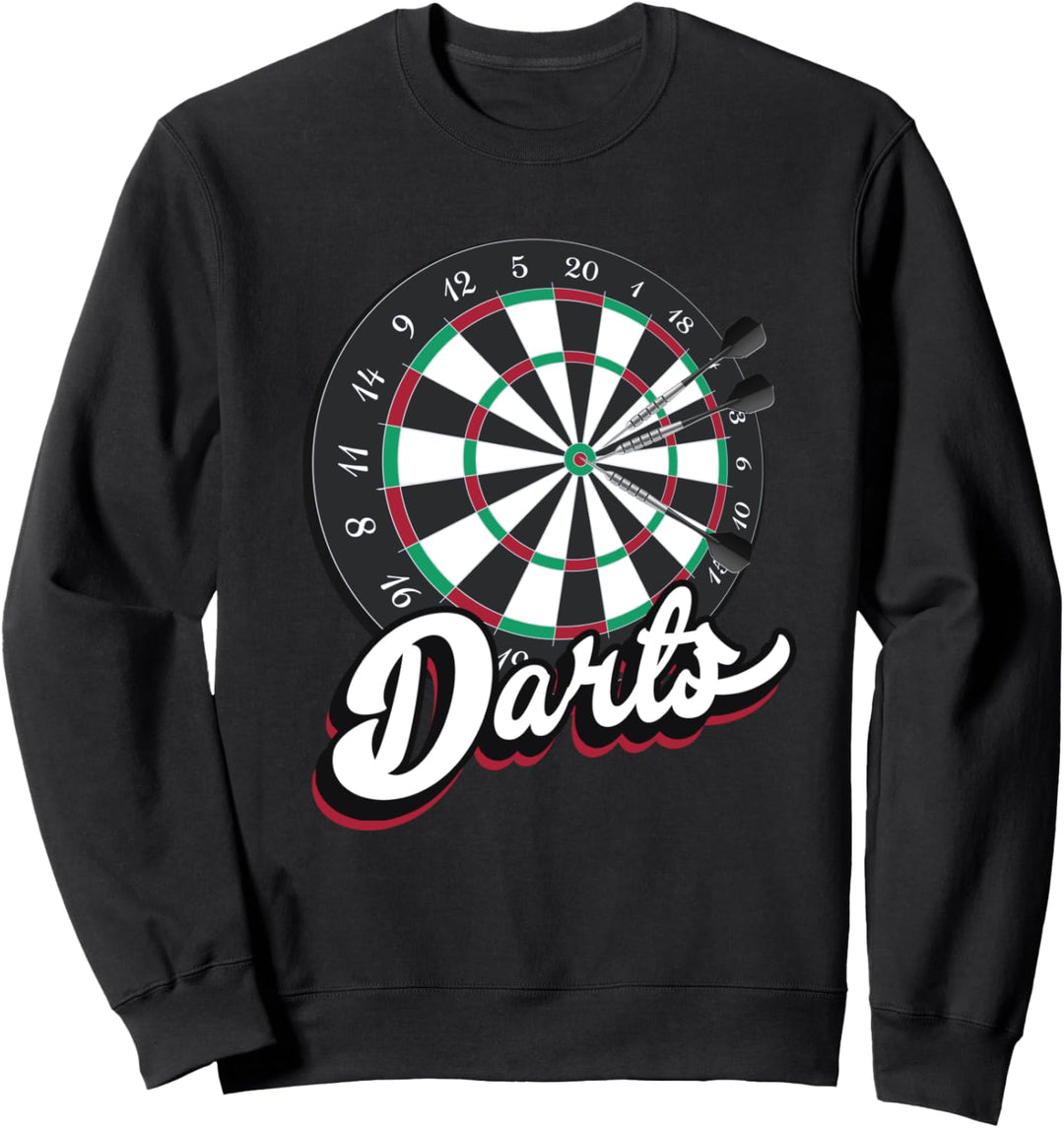 Dartspieler Vintage Darter Sweatshirt