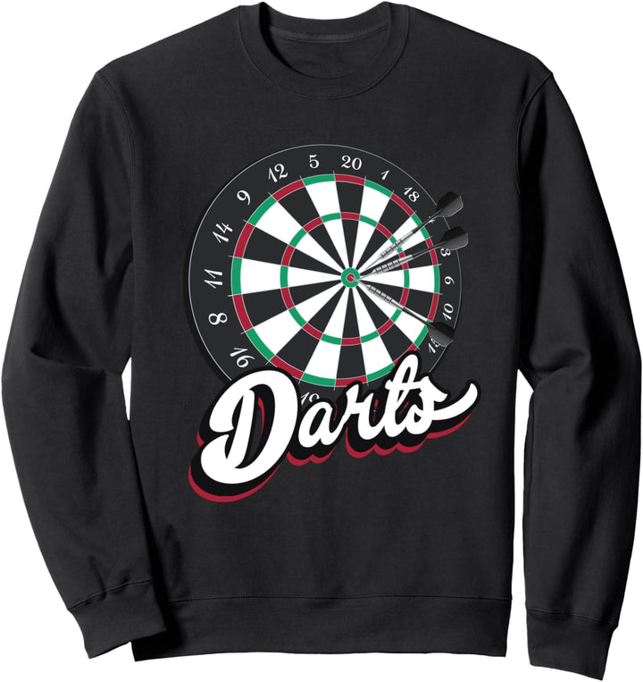 Dartspieler Vintage Darter Sweatshirt