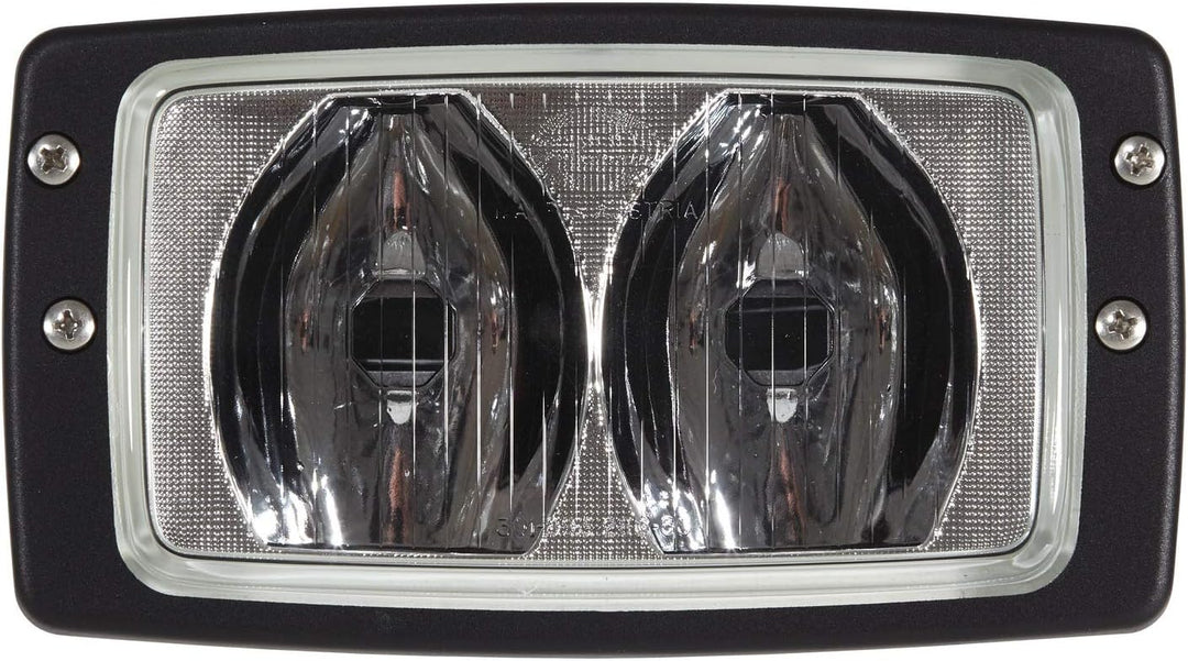 HELLA - Halogen-Arbeitsscheinwerfer - Double-Beam - 24/12V - 2300lm - Einbau/Schraubanschluss - 2-Pu