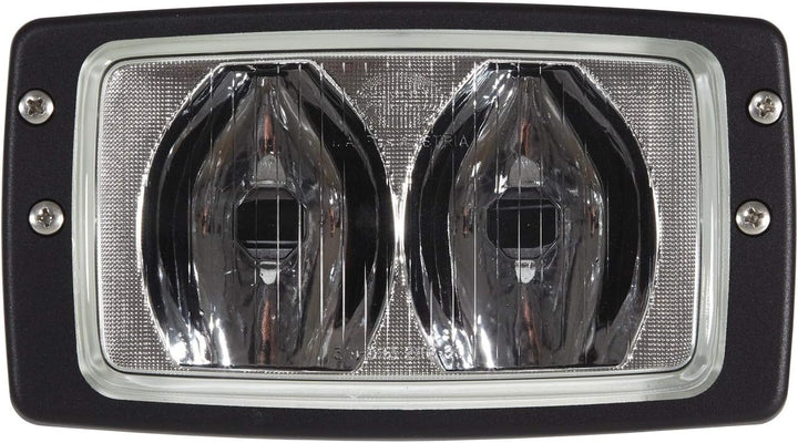 HELLA - Halogen-Arbeitsscheinwerfer - Double-Beam - 24/12V - 2300lm - Einbau/Schraubanschluss - 2-Pu