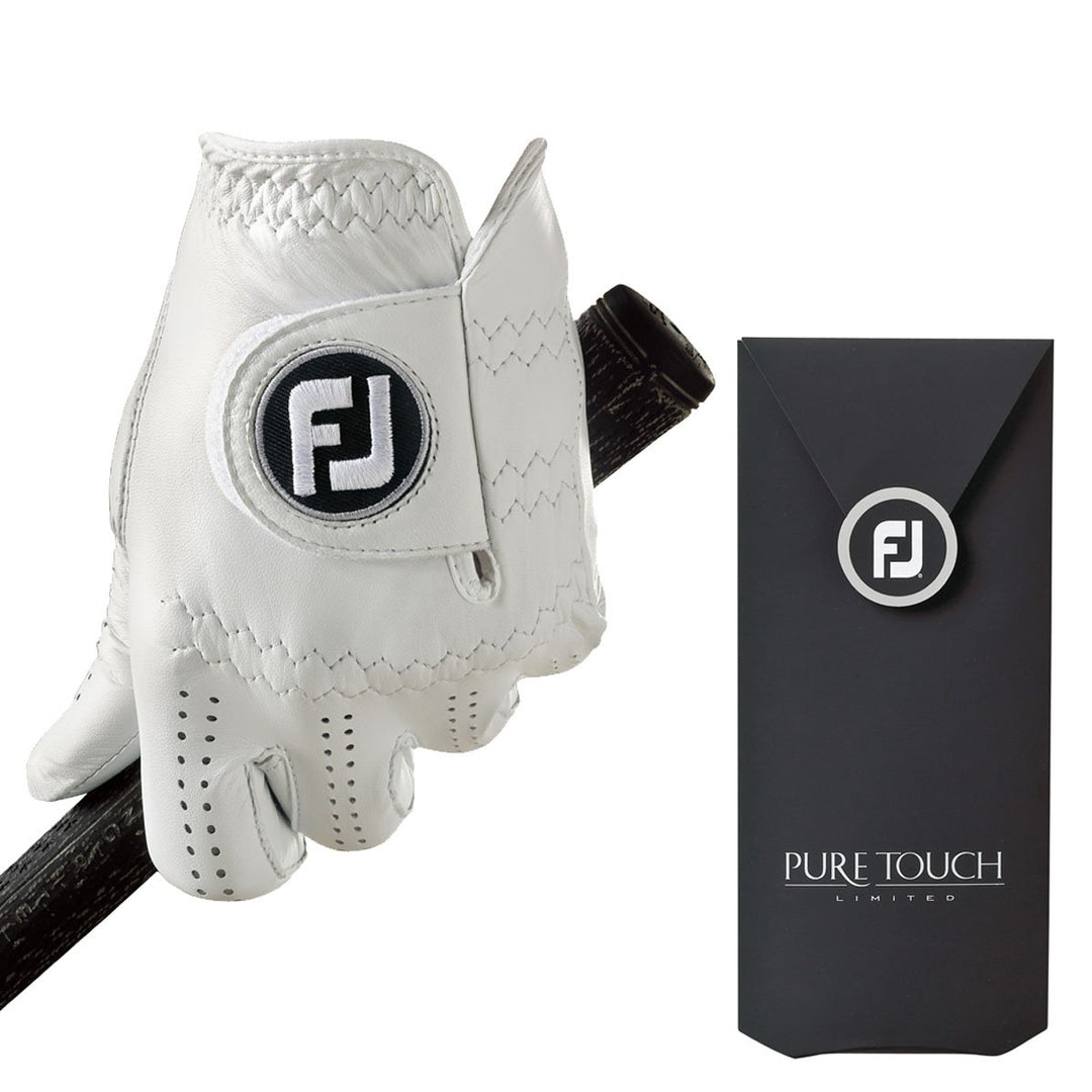 FootJoy Pure Touch Herren Handschuh M-L Weiss, M-L Weiss