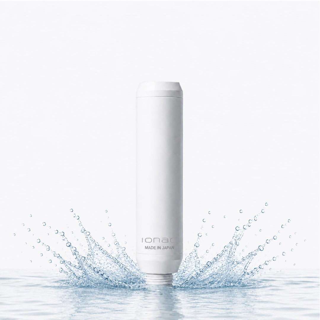 【Aus Japan】IONAC duschkopf mit filter, wasserenthärter dusche (Ersatzfilter) White Replacement Filte