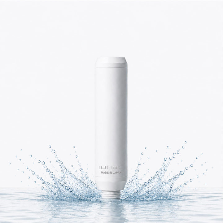 【Aus Japan】IONAC duschkopf mit filter, wasserenthärter dusche (Ersatzfilter) White Replacement Filte