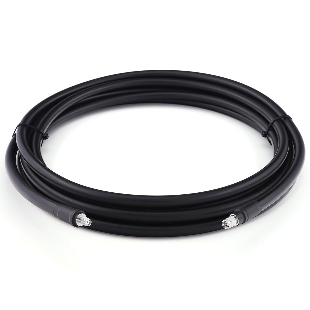 3m SMA Stecker auf SMA Buchse Antennenkabel – 8D-FB Ultra-Verlustarmes Ø11.1mm Verlängerungskabel (5