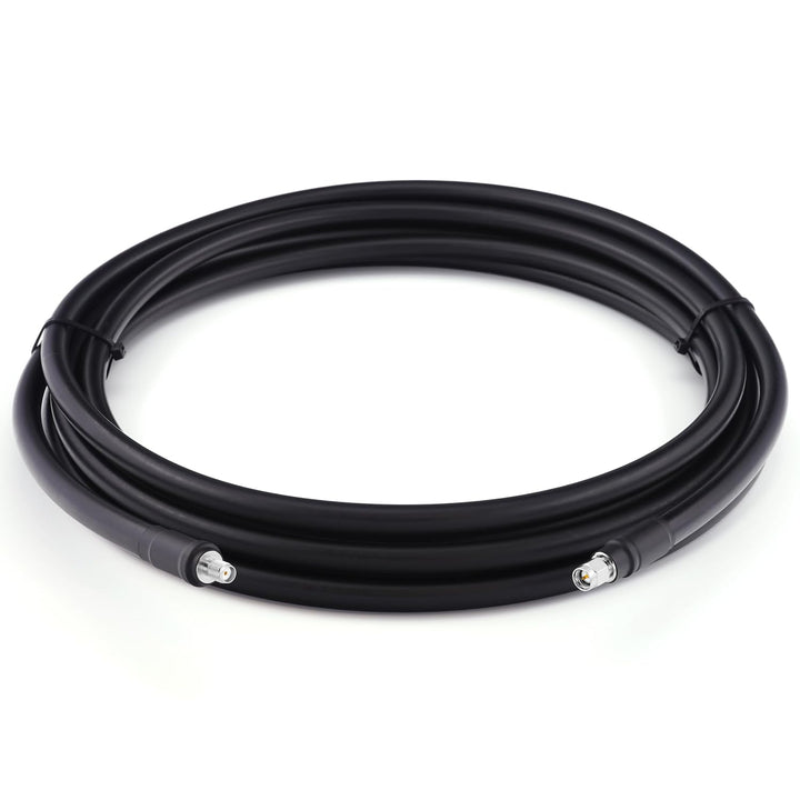 30m SMA Stecker auf SMA Buchse Antennenkabel – 8D-FB Ultra-Verlustarmes Ø11.1mm Verlängerungskabel (