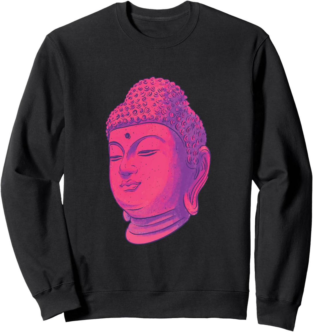 Tolles Buddha-Design mit einem bunten Buddha. Sweatshirt
