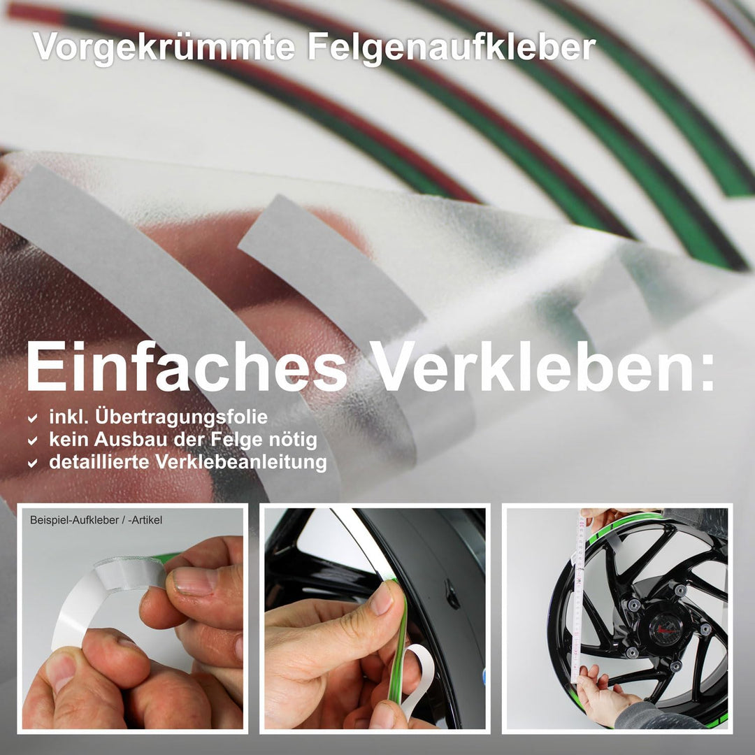 Felgenbett Dekor gelb kompatibel mit BMW F900R X710167VA Snapper Rocks Blue Metallic, Snapper Rocks