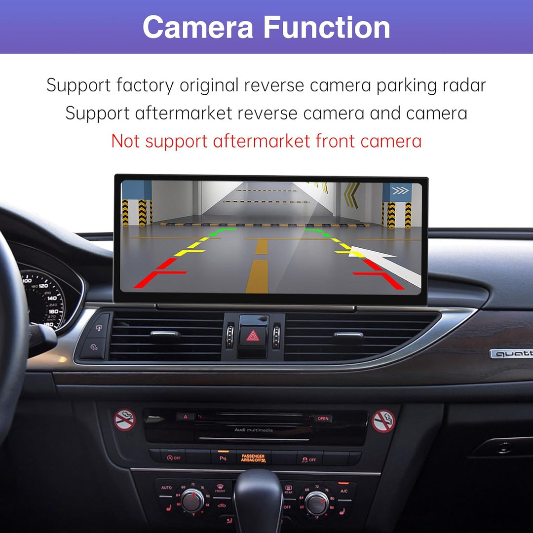 Road Top 12,3 Zoll Ultraschmaler Autoradio CarPlay für Audi A6/A7 (2012-2018)