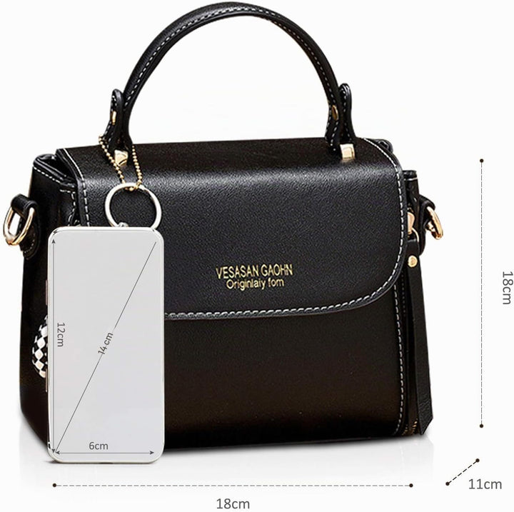 NICOLE &amp; DORIS Tasche Damen Klein Crossbody Tasche PU Leder Tasche Umhängetasche Trendy Handtasche m