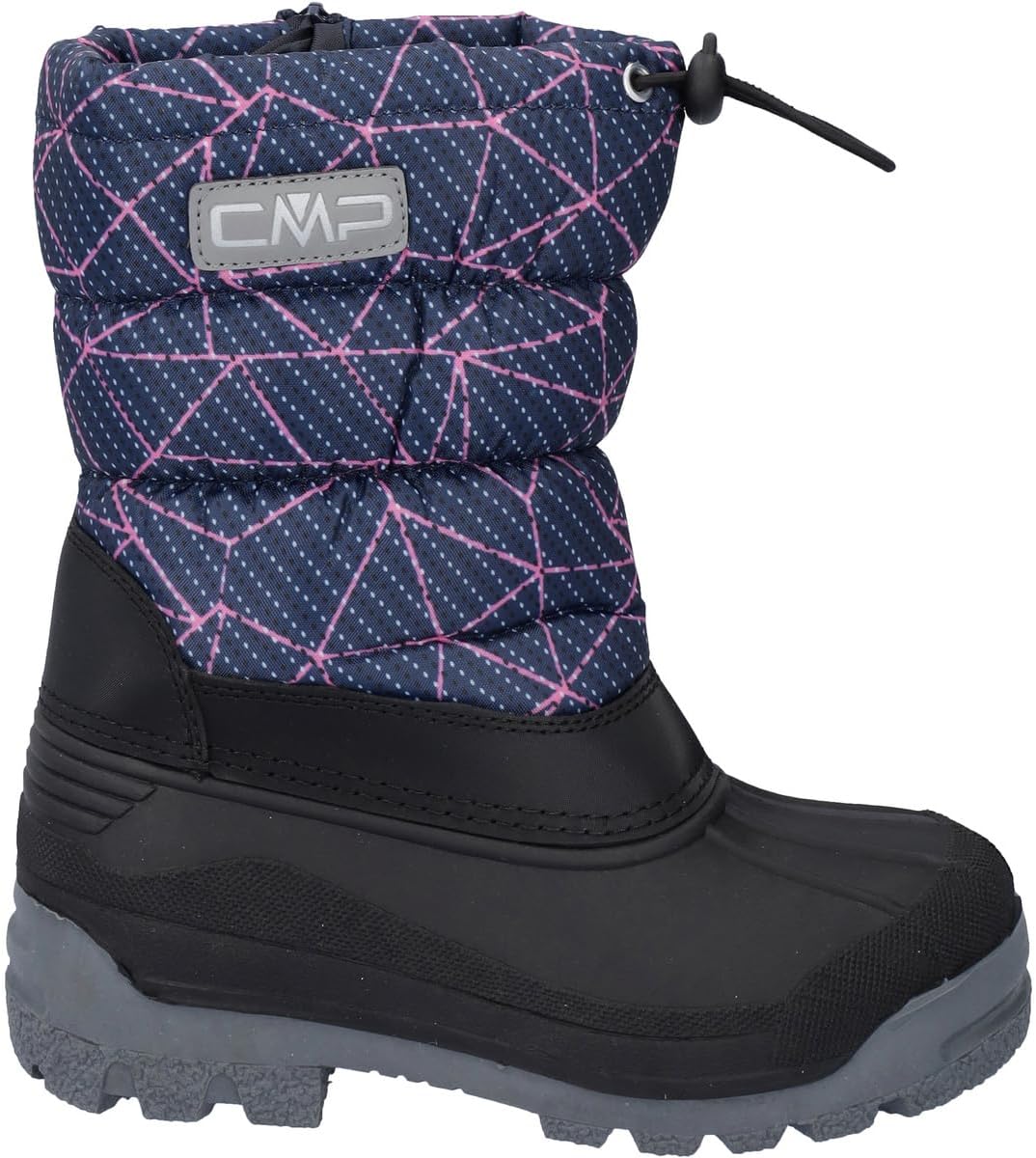 CMP Unisex Kinder Kids Sneewy Snowboots Schnee-Stiefel 25 EU Blau Pink B Blue Fucsia, 25 EU Blau Pin