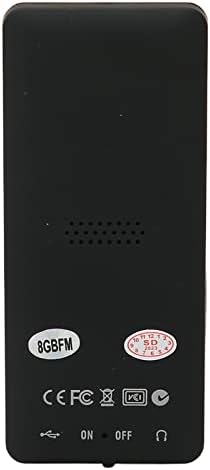 MP3-Player MP4-Player, MP3-Musik-Player mit Lautsprecher FM-Radio-Kopfhörer, Tragbarer Verlustfreier
