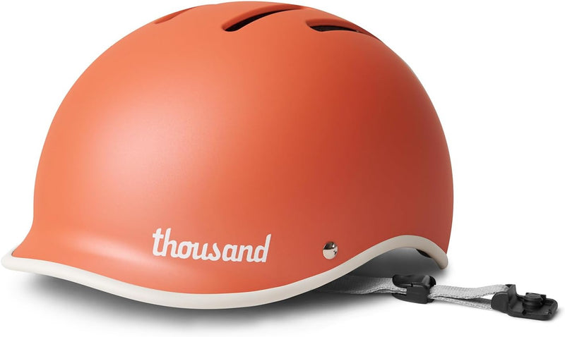 Thousand Heritage Collection Fahrradhelm für Erwachsene, niedriges Profil, Retro, Pendler, Sicherhei