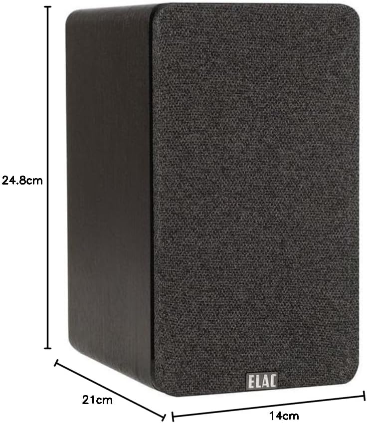 ELAC Kompakt Lautsprecher Debut ConneX DCB41, Boxen für Audiowiedergabe via HDMI, USB, Phono &amp; Bluet