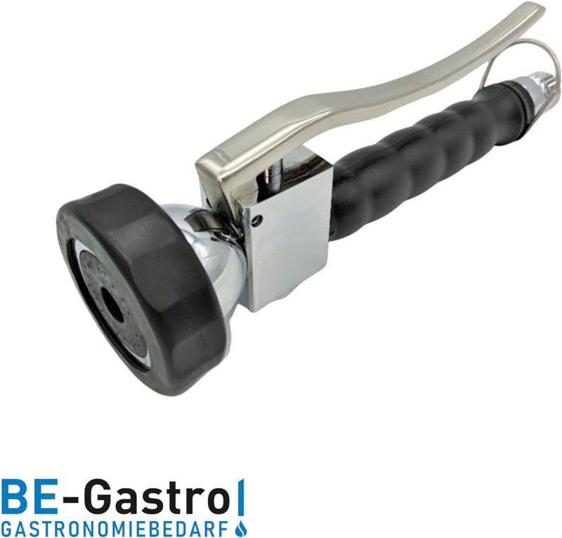 BE-GASTRO I Profi Gastro Handbrause (Schwarz | Blau) inkl. Feststellbügel | 1/2" Standard-AG | Edels