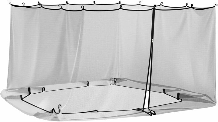 Gecheer Moskitonetz für Pavillon, atmungsaktives Polyester mit 220 Mesh Feingewebe und Reissverschlu