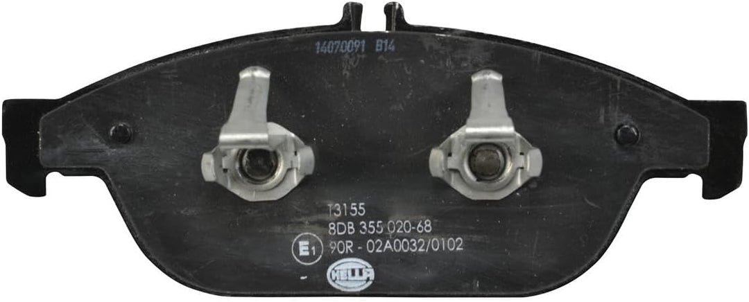 HELLA PAGID 8DB 355 020-681 Bremsbelagsatz - T3155 - Dicke/Stärke: 19mm - Bremssystem: Teves - für V