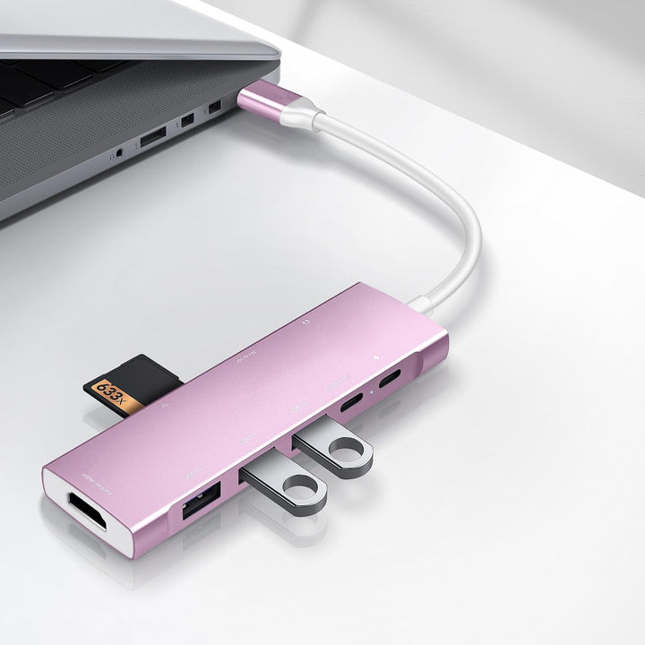 USB C HUB für iPad Pro 9-in-1 Adapter für iPad Pro M4 M2 M1 13 12.9 11 Zoll für iPad Air mit 4K HDMI